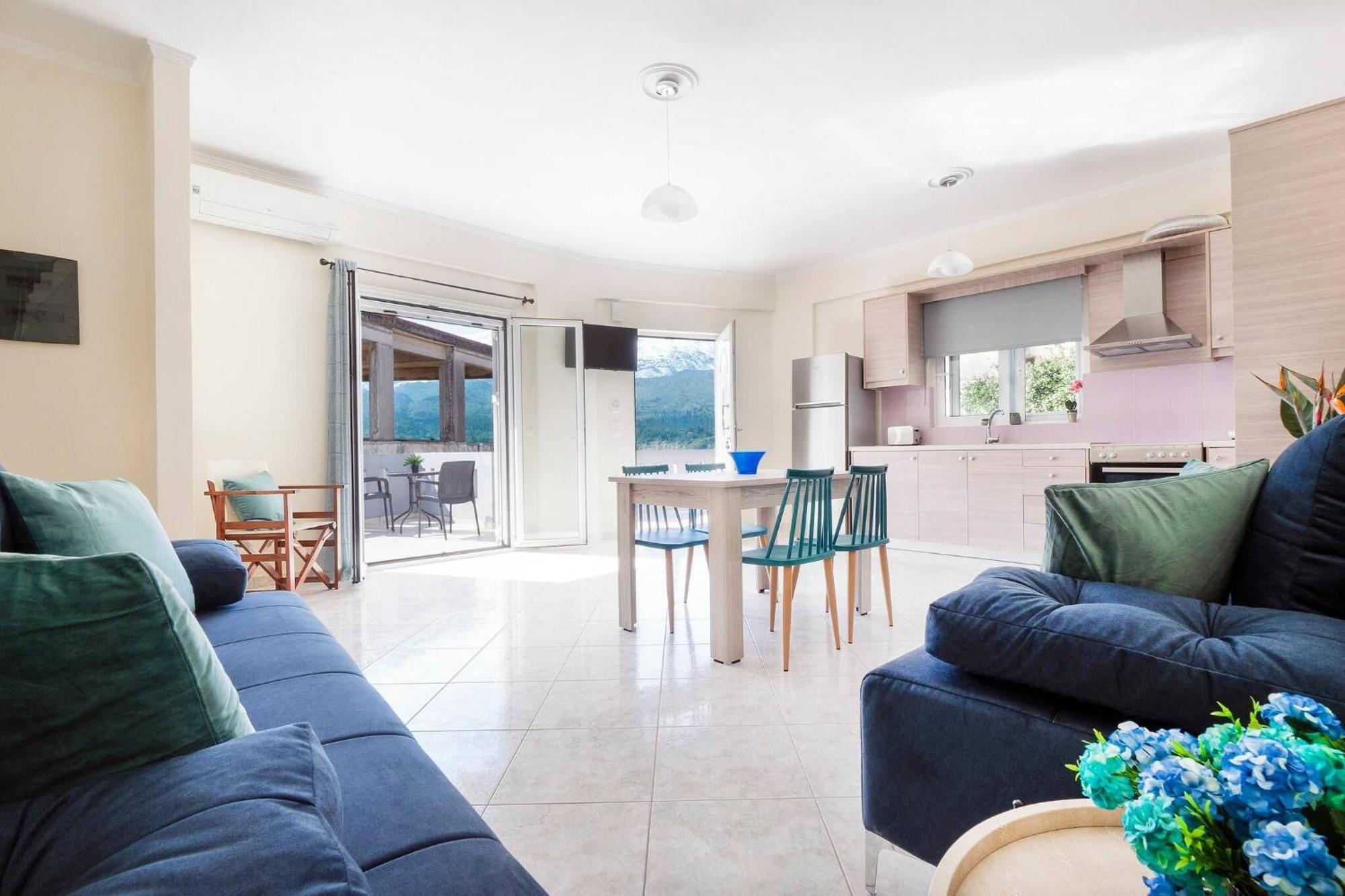 Glikanisos House Nipos - Ideal For Hikers And Families 2Bd, 6Pl 10Min To Beach Buitenkant foto